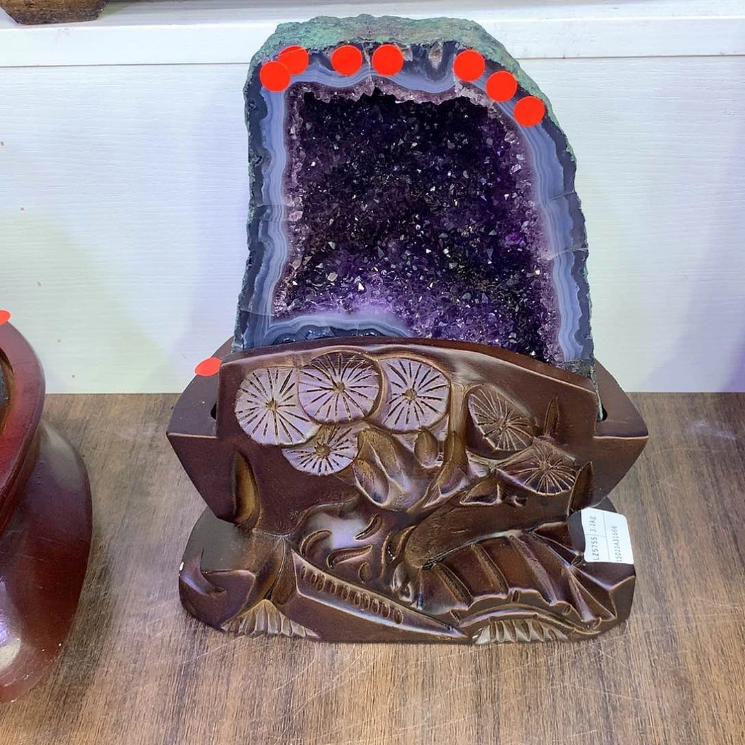 紫晶大型摆件（非配饰）未镶嵌