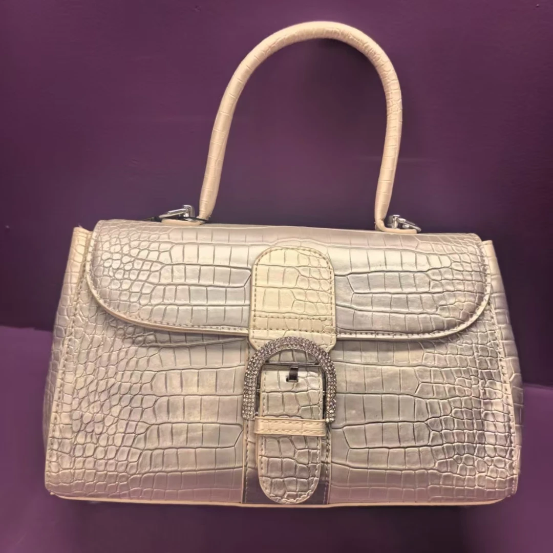 【集合店】5059手拎包潮流白色女士斜挎包单肩款