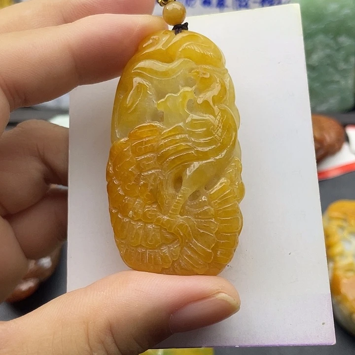 翡翠未镶嵌颈饰天然翡翠