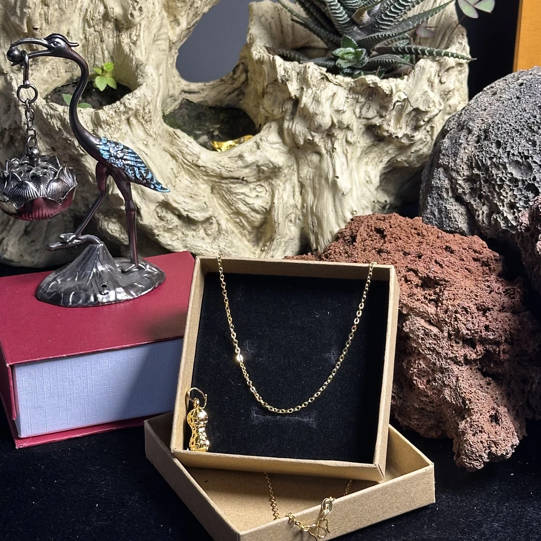 318-好事花生项链（带礼盒多样性发一件）