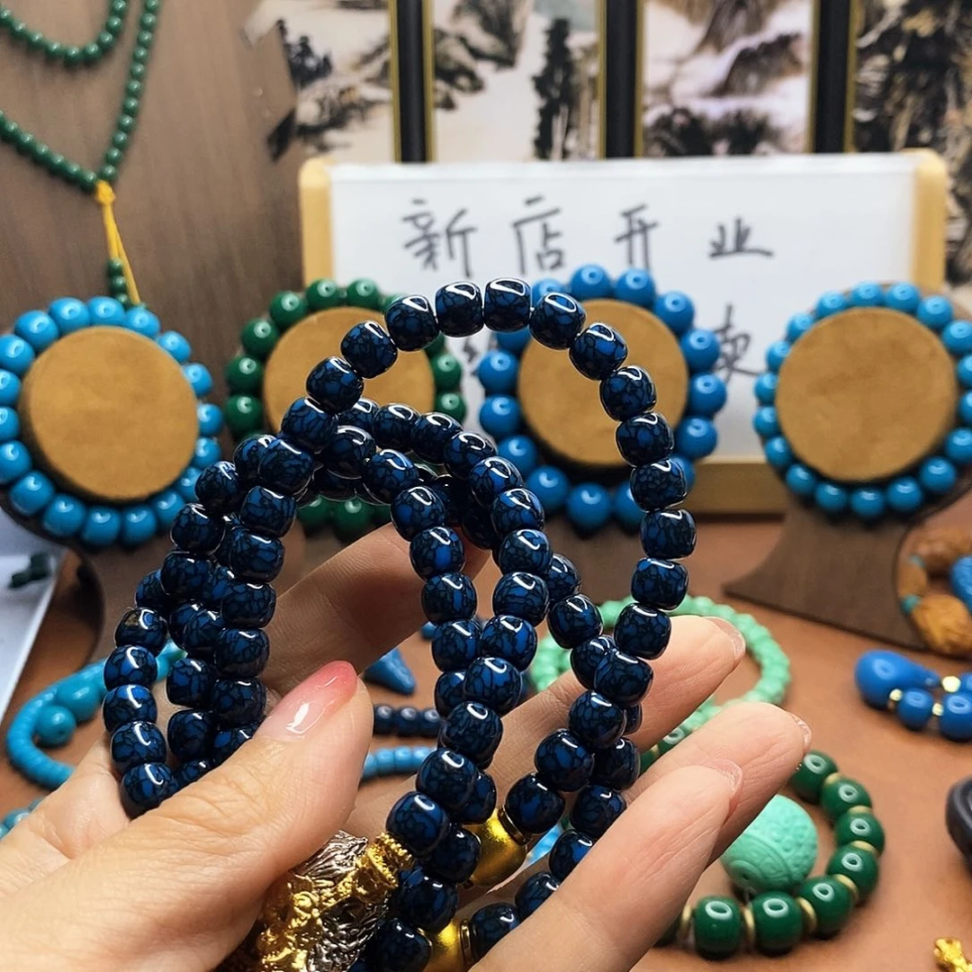 DIY玻璃?*乌兰花108卡8一条