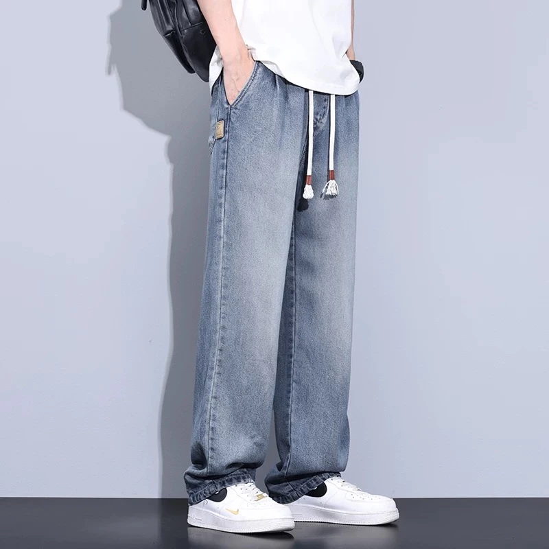 XHAAAA2025夏青少年夏款宽松休闲裤薄款裤子百搭直筒长裤韩版