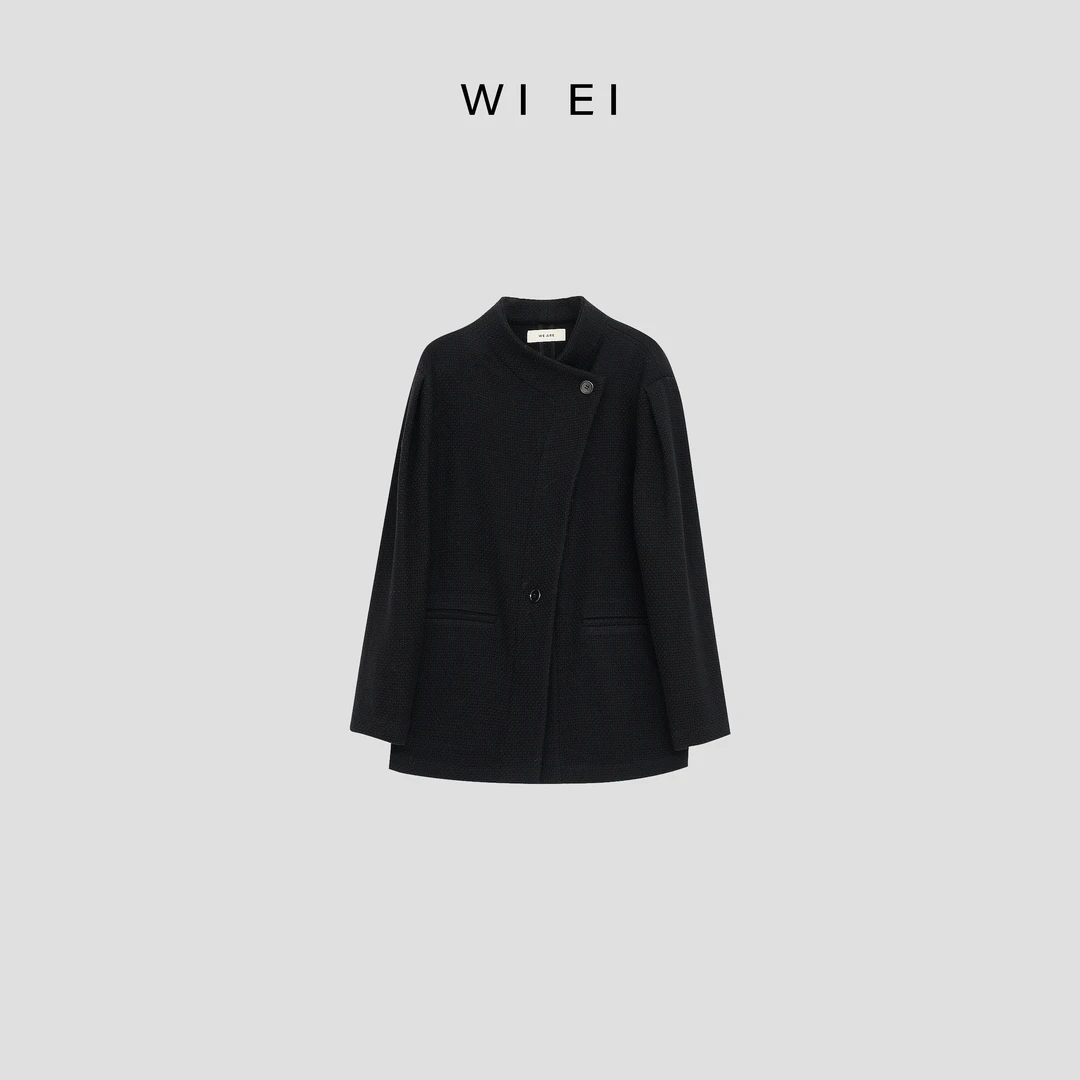 《WE ARE》22687**IS款 法式 全羊毛 简约设计师 羊毛外套