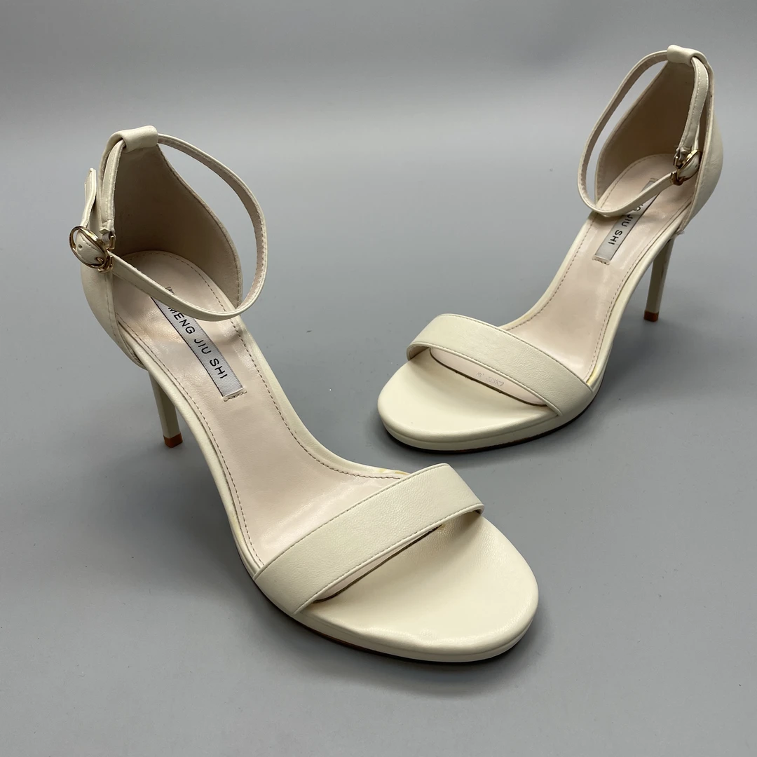 5558-2米色（9厘米）细跟高跟鞋（孤品特价，微瑕）