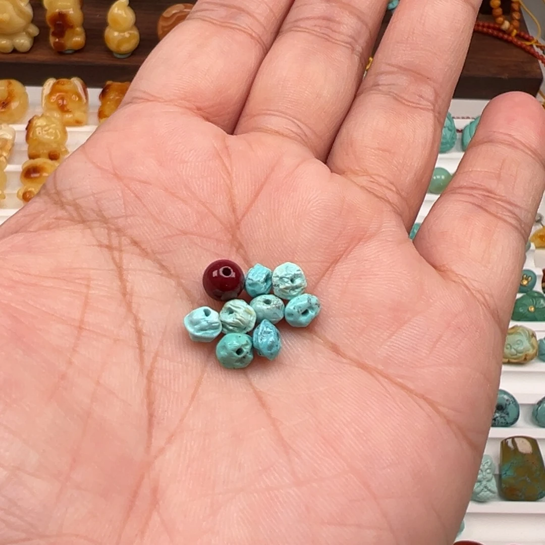 南红玛瑙未镶嵌颈饰