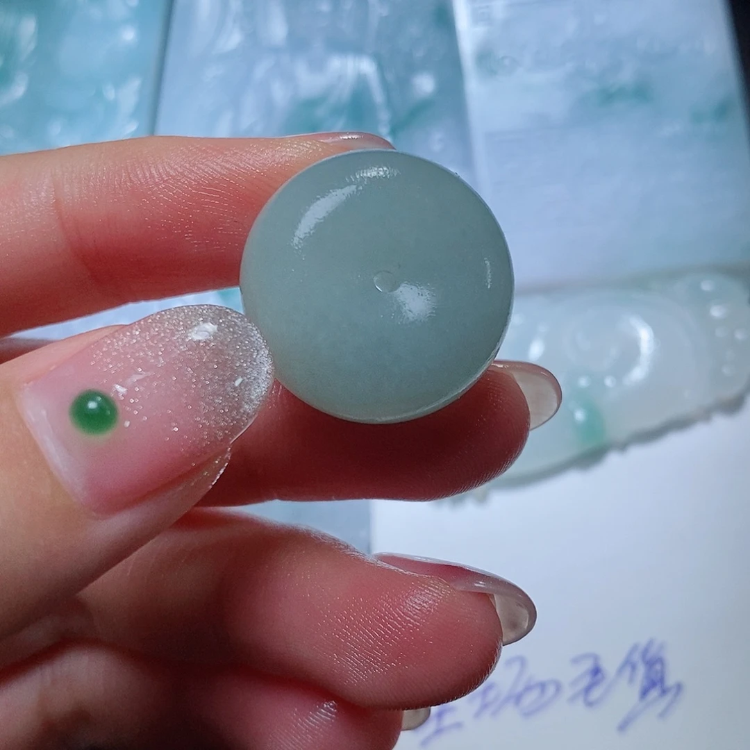 未镶嵌定制翡翠毛货付款后联系客服确认抛光
