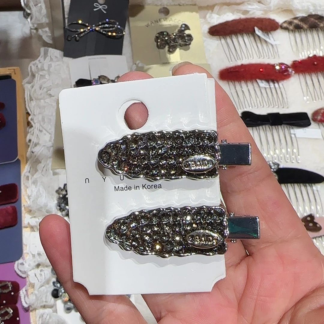 非金属满钻一字夹