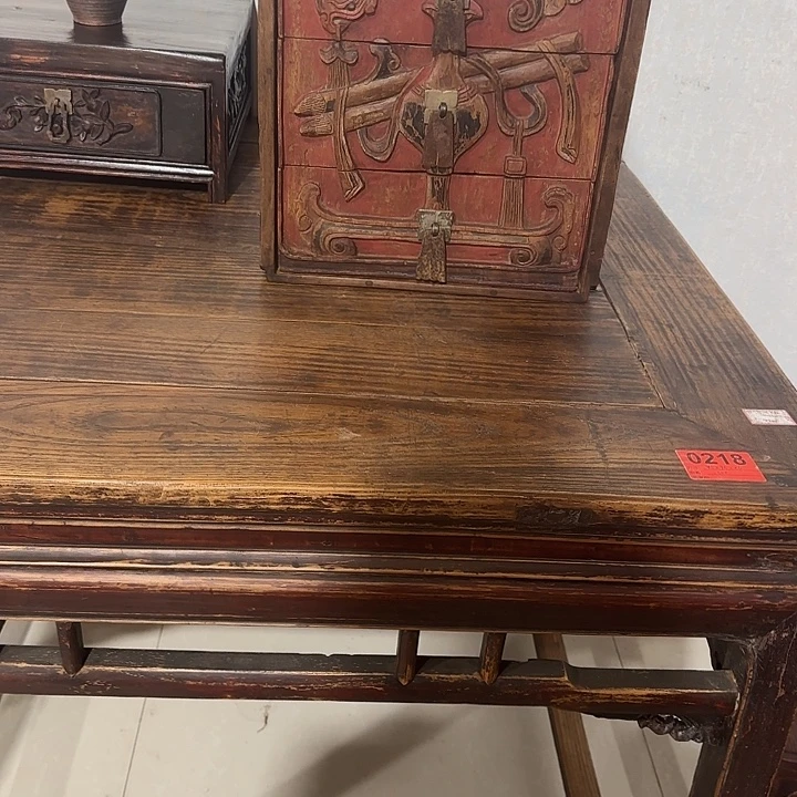 古***落有机玻璃老家具仿古老盘子