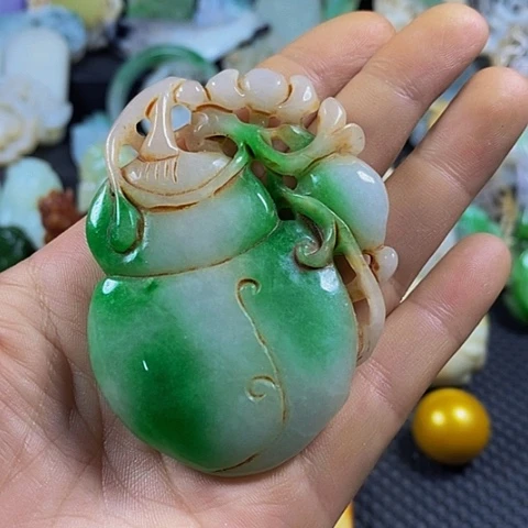 紫金钵盂菩提吊坠