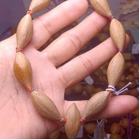 手串/手链橄榄核橄榄核手串柳叶三通1.2