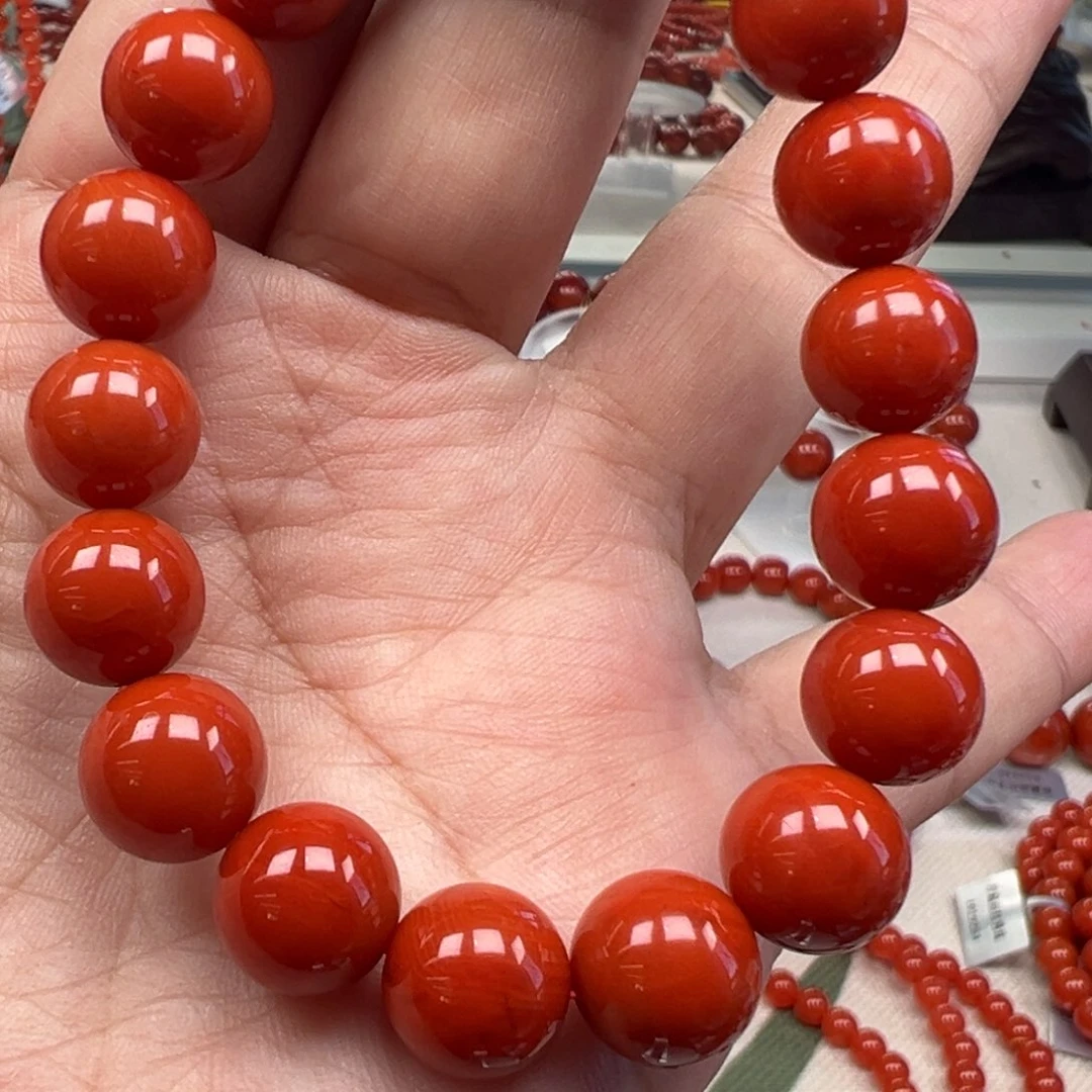 未镶嵌手串南红玛瑙