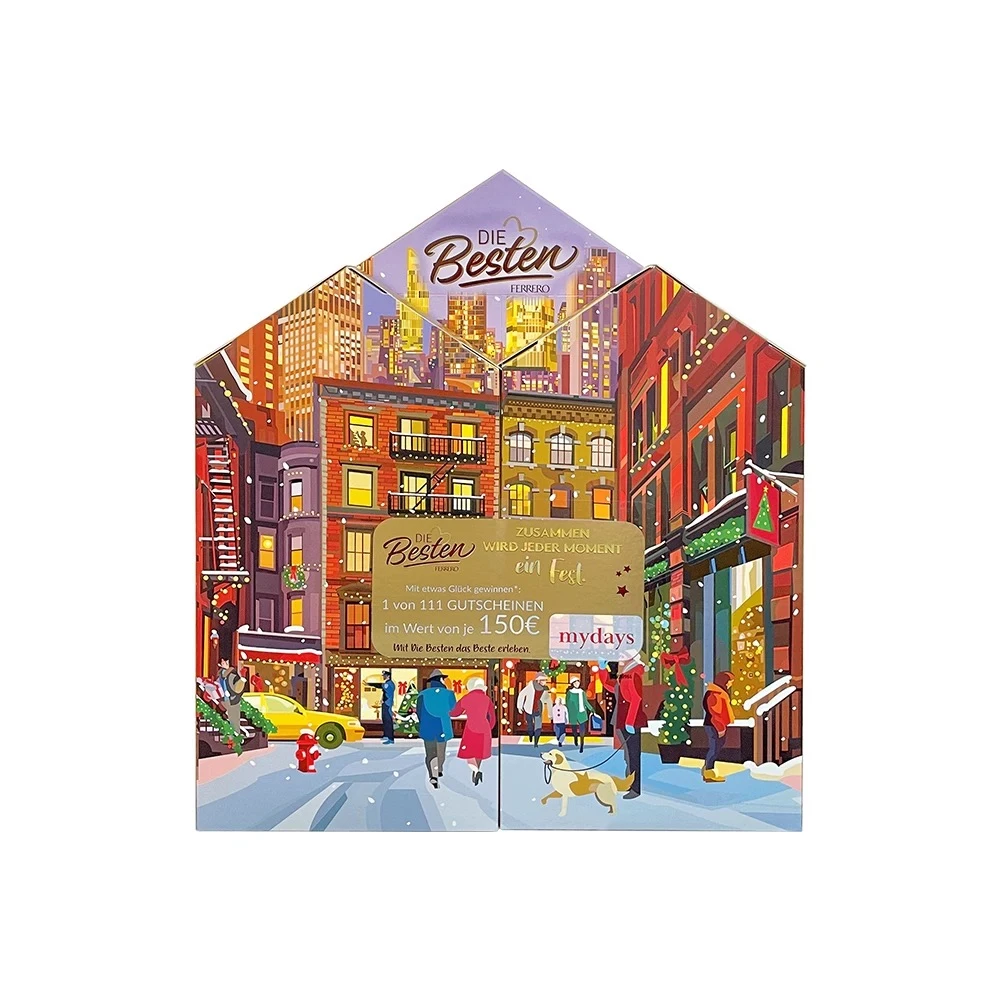 德国进口费列罗日历型巧克力盲盒礼盒250g 25年4月20到期