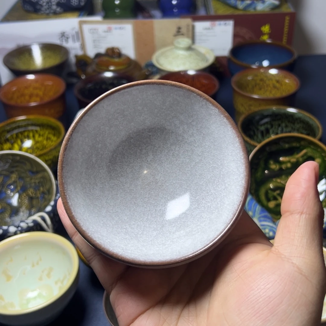 茶盏建阳建盏喝茶主人杯