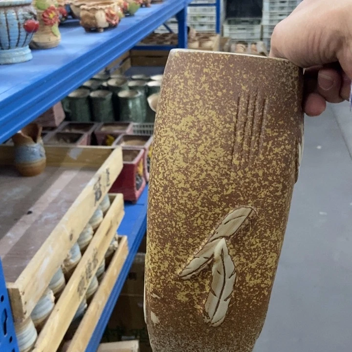 陶瓷花盆单场满9.9发10*26