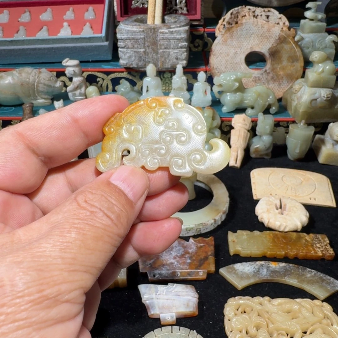 先***房和田玉（糖玉）未镶嵌挂件