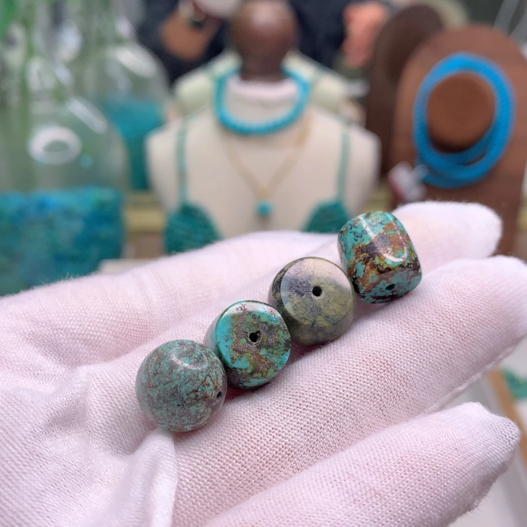 绿松石未镶嵌配饰