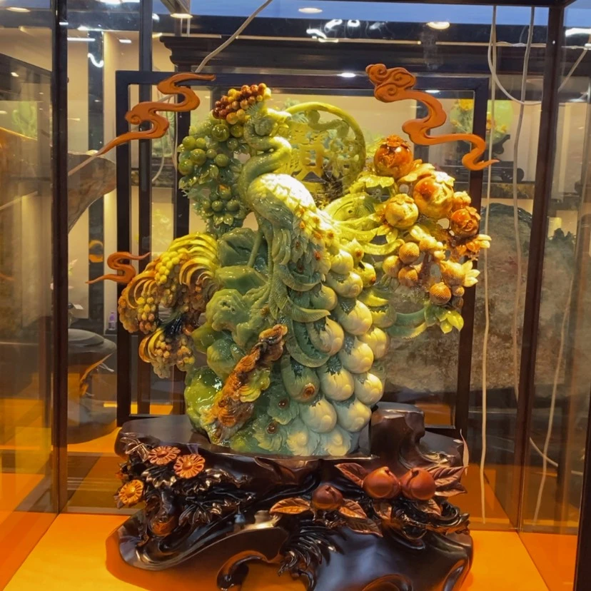 【闪购商品】蛇纹石玉未镶嵌摆件