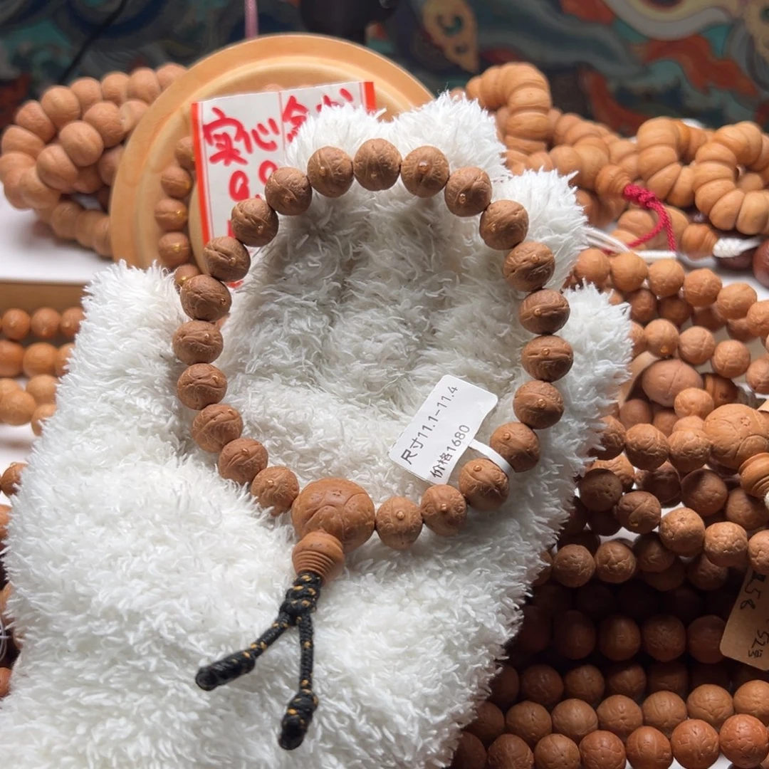 手串凤眼菩提实心籽11.1-11.4碟状