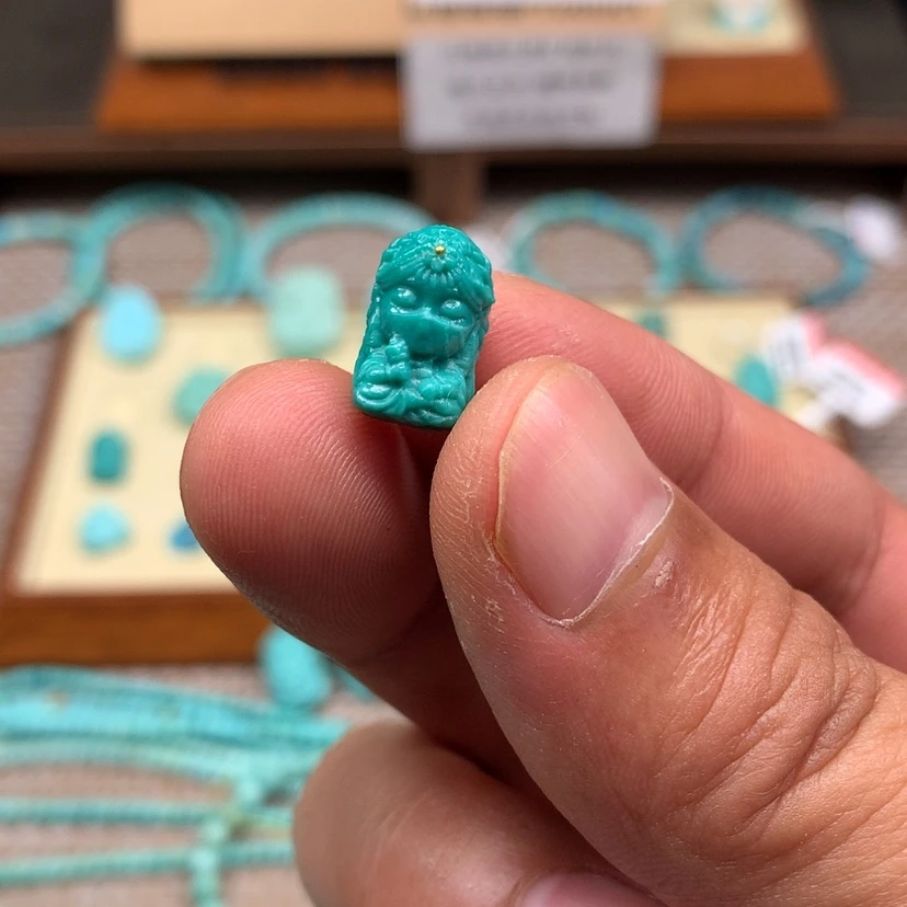 【闪购商品】绿松石未镶嵌颈饰7