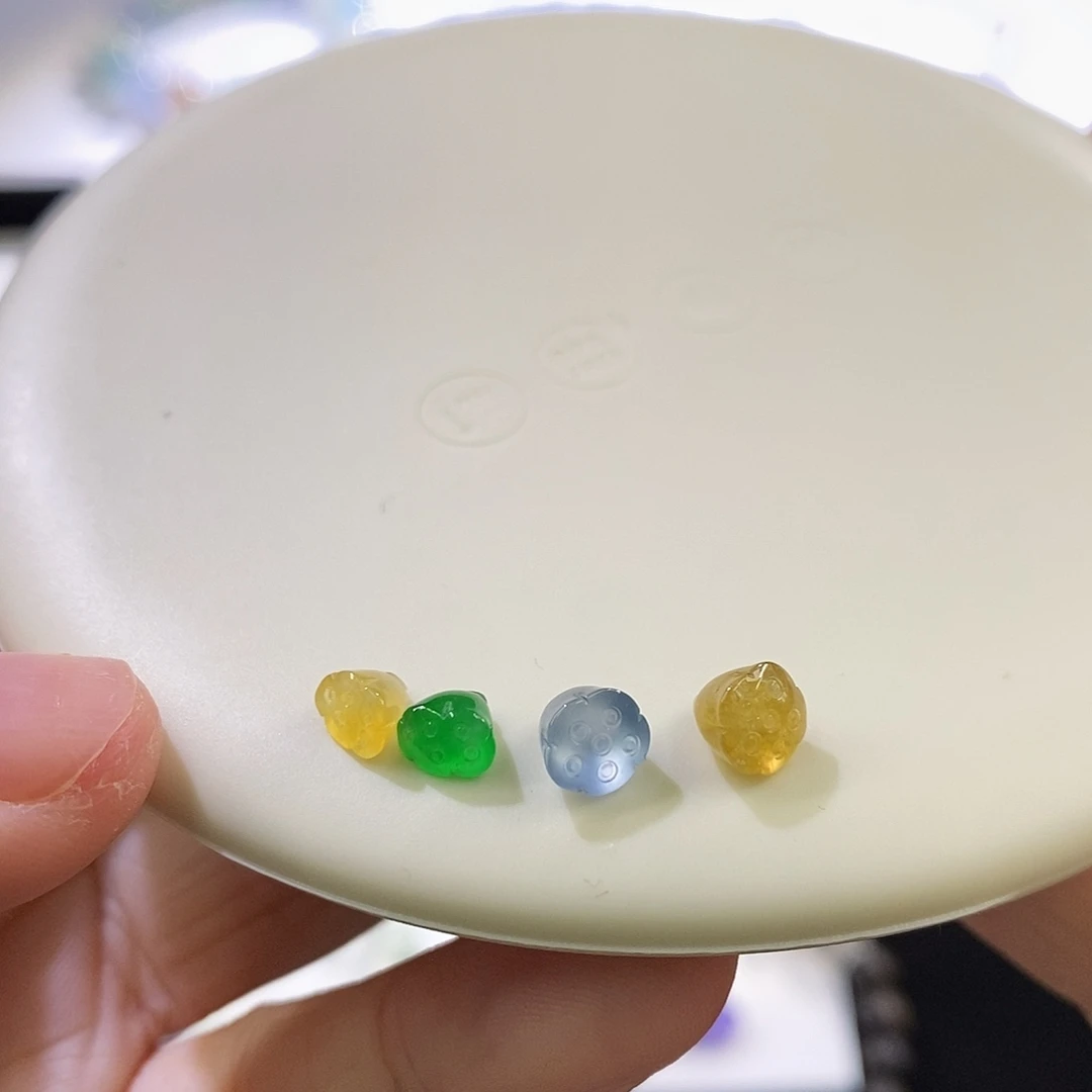 未镶嵌挂件翡翠莲蓬