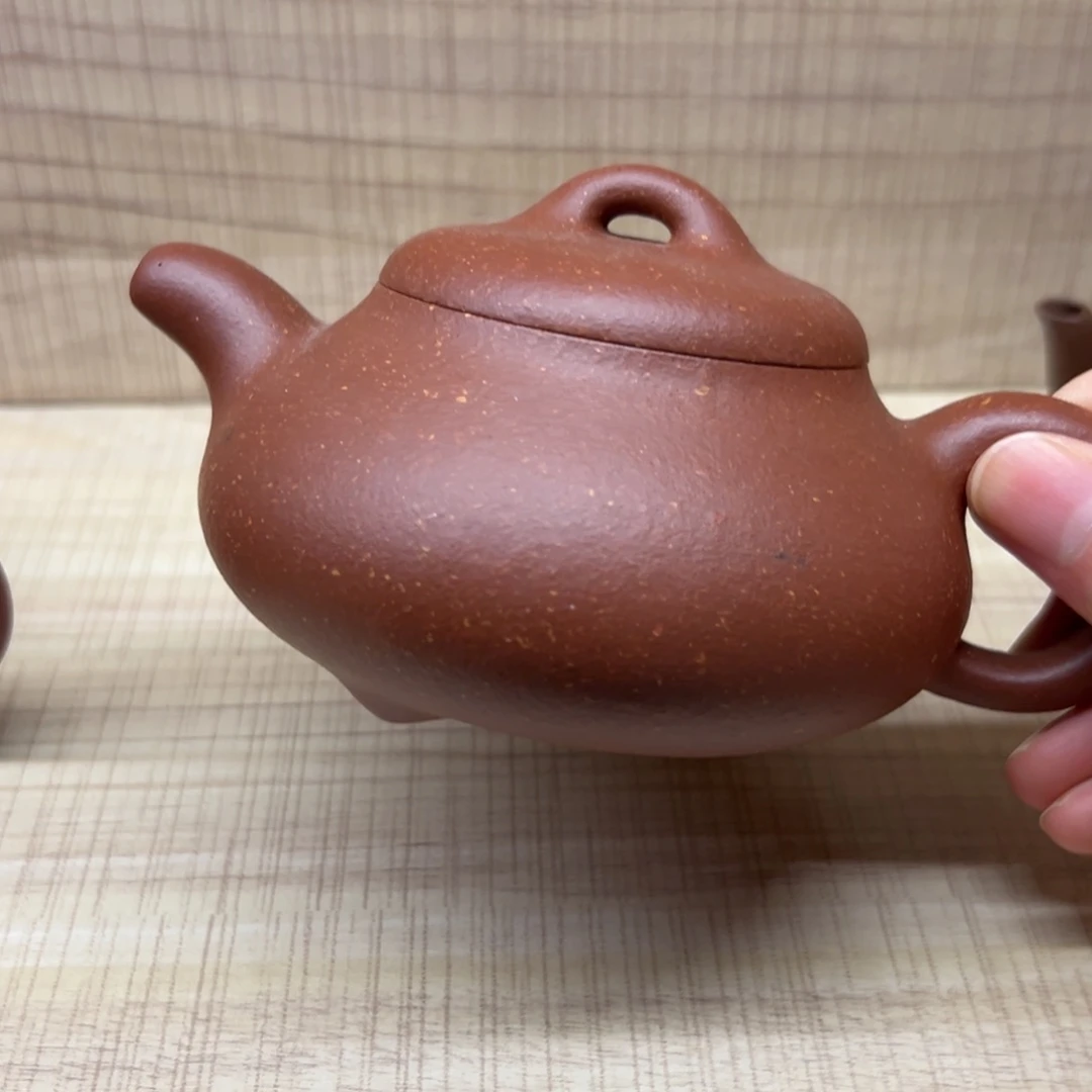 田***二茶壶紫砂红将破汉唐180