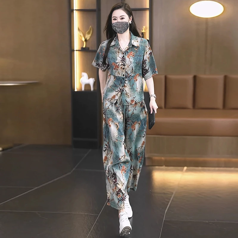 【女神新衣】2025夏季新款透气时尚宽松遮肉高级设计感运动风套装