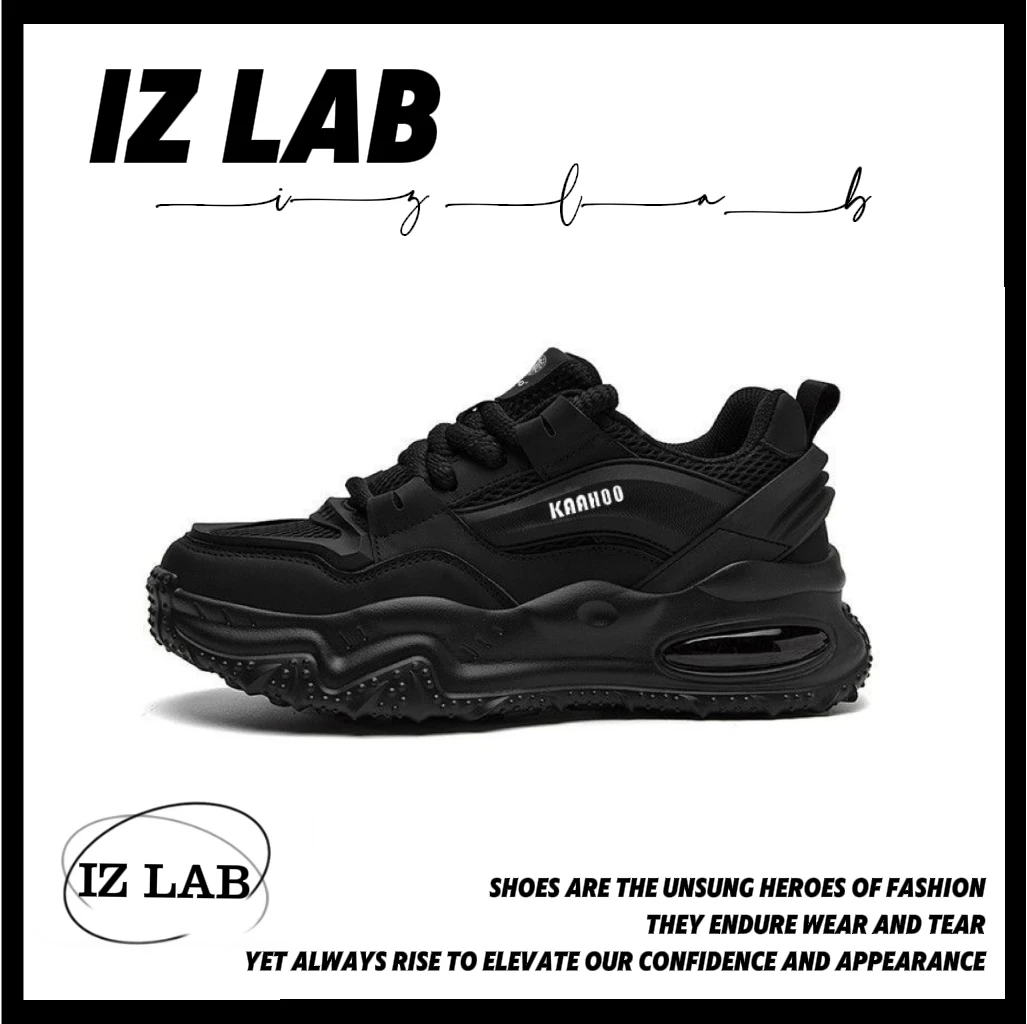 IZLAB孤僻制造休闲百搭潮鞋男女低帮大底软皮舒适鞋子情侣鞋