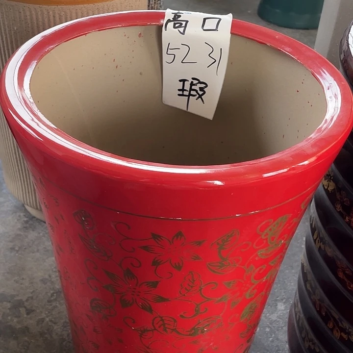 陶瓷材料制作大号高盆