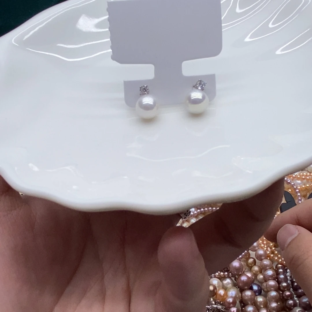 淡水珍珠默认微瑕合金淡水珍珠10