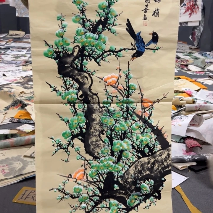 纯手绘图话画图画图图