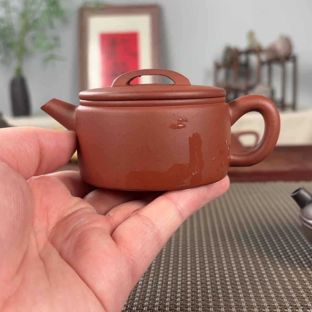 紫砂茶壶黄龙山原矿紫砂壶