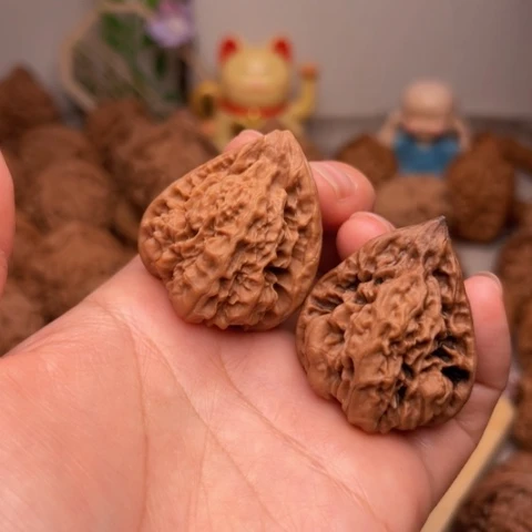 吊坠文玩核桃官帽佛肚