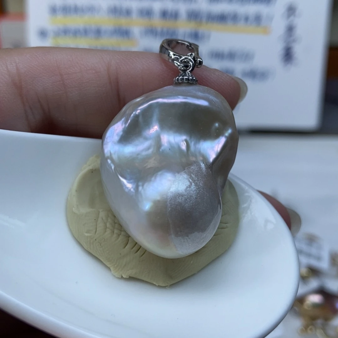 淡水珍珠吊坠(不含链)合金福利187