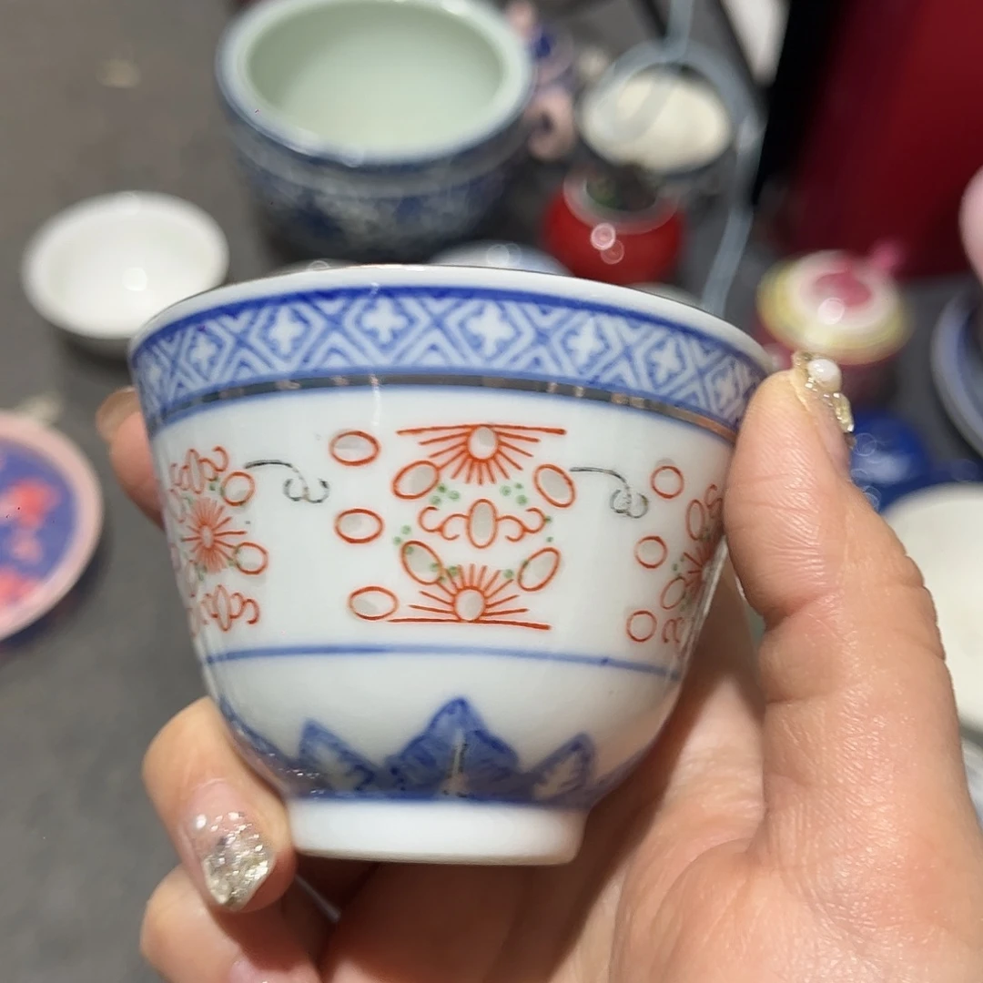 景德镇陶瓷玲珑单杯