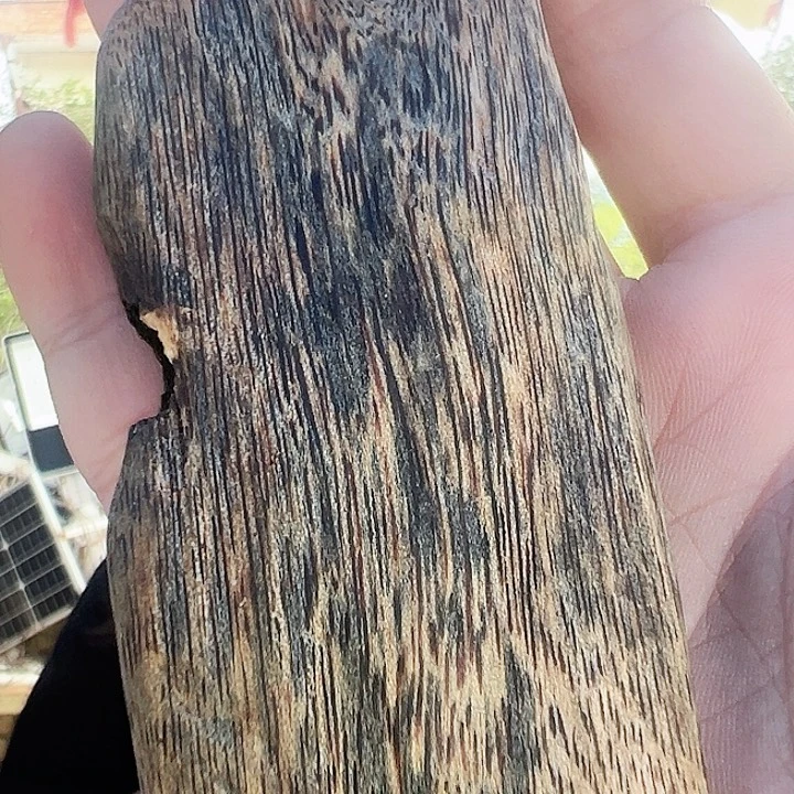 沉香沉香碎屑吊牌一个