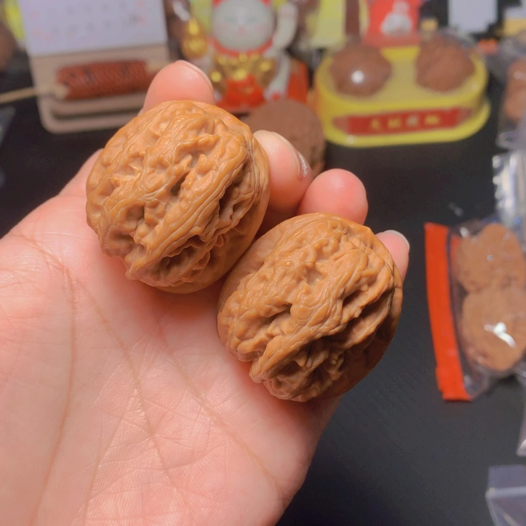 吊坠文玩核桃方块45