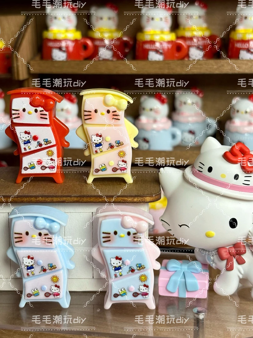 【毛毛diy定制】kt叉腰扭扭柜 树脂食玩 微缩摆件diy