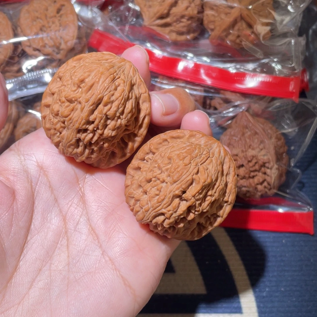 吊坠文玩核桃原装平谷绣球41