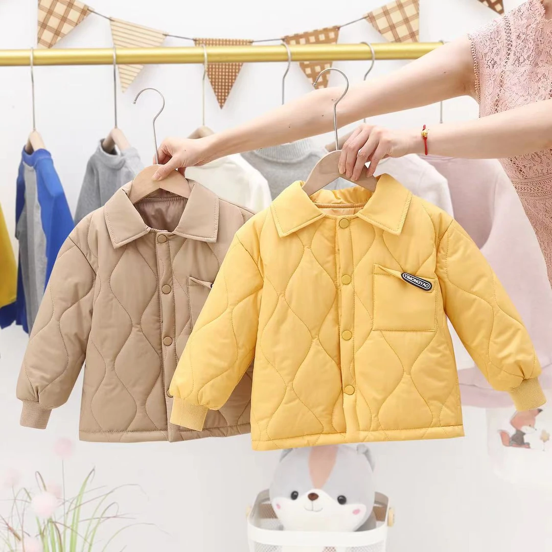 （清版不补）校服神器棉衣秋冬2025新款儿童宝宝轻薄棉服洋气棉袄