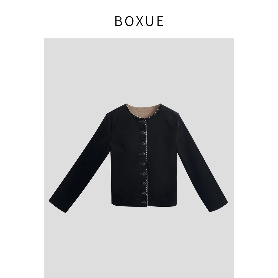 BOXUE 秋季时尚休闲外套清仓241213GP002