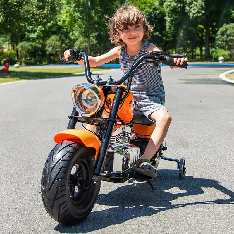 儿童电动摩托车哈雷款3-12岁可充电蓝牙音响六一礼物送礼复古款