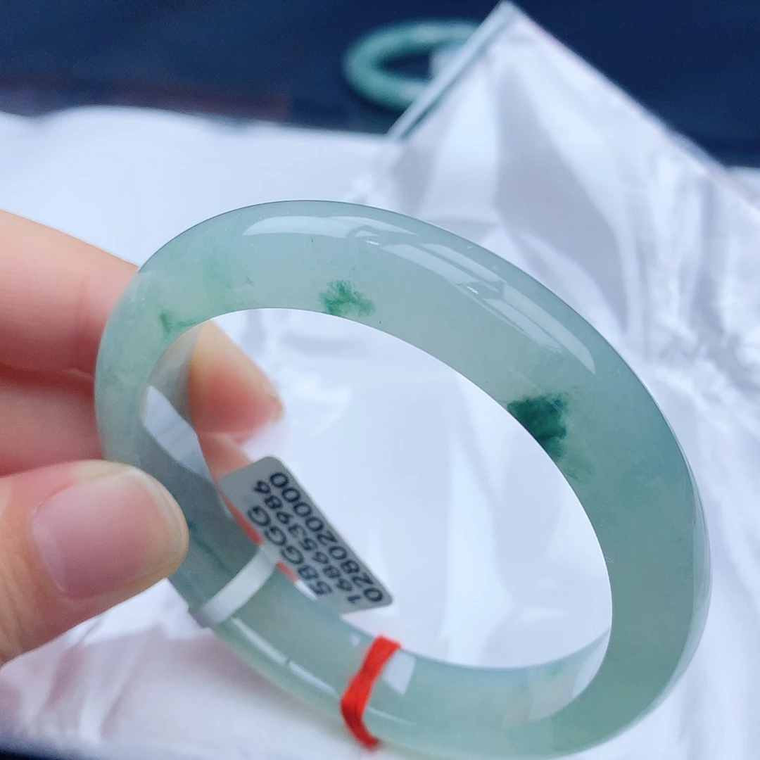 翡翠未镶嵌手镯天然缅甸翡翠A货手镯