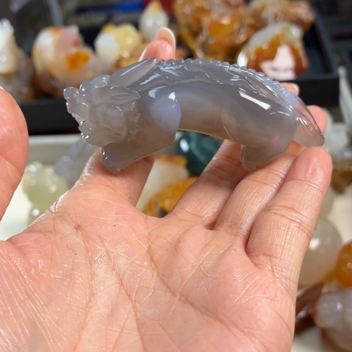 玛瑙/玉髓吊坠(不含链)未镶嵌