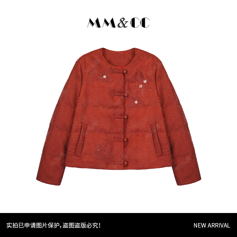 【花间酒】新中式国风重工刺绣羽绒服女冬季新款厚外套MCGYR2500