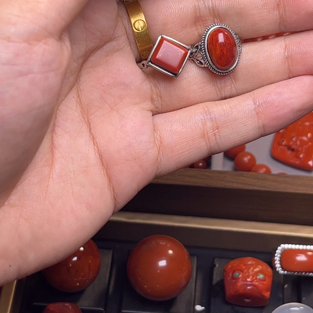 手链未镶嵌南红玛瑙彩***e