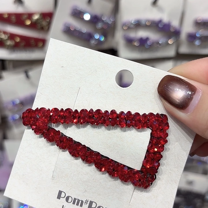 布艺铁合金大三角全红一个