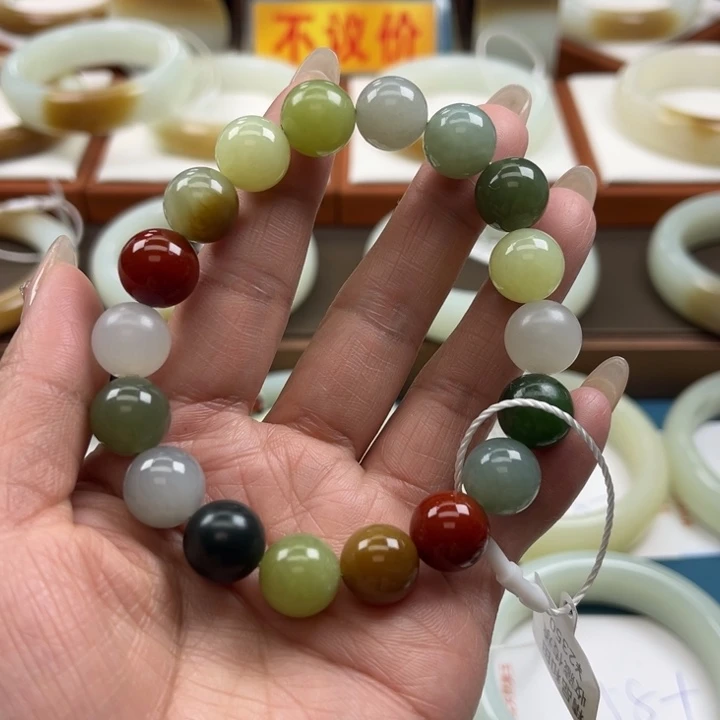 和田玉手链未镶嵌