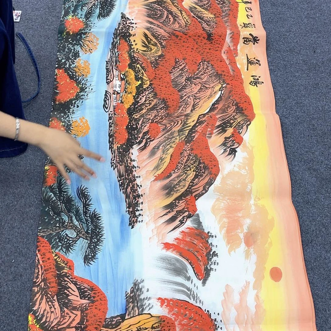 国画作品小姐姐放漏…