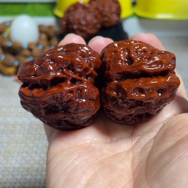 把件文玩核桃45肚蛤蟆