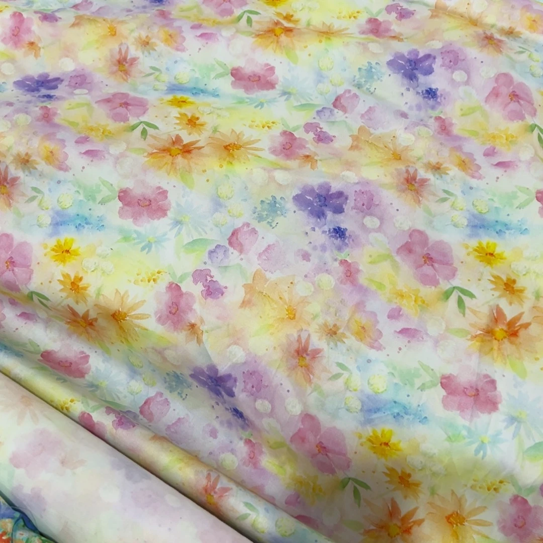 棉一米价纯棉60支微弹贡缎1.5米宽双11福袋果子D